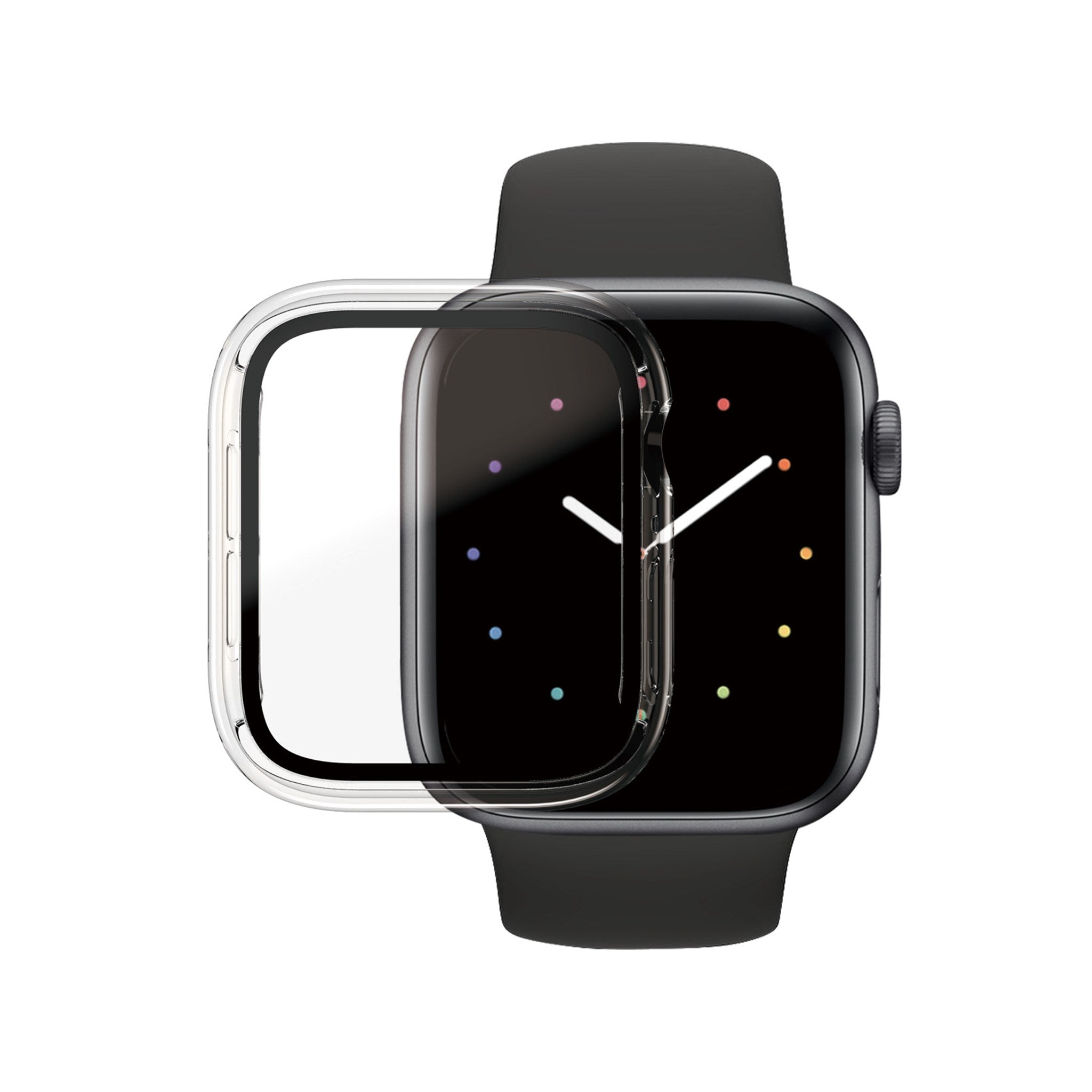 PanzerGlass® Skærmbeskyttelse Full Body Transparent Apple Watch SE 3 | SE | 6 | 5 | 4 | 44mm